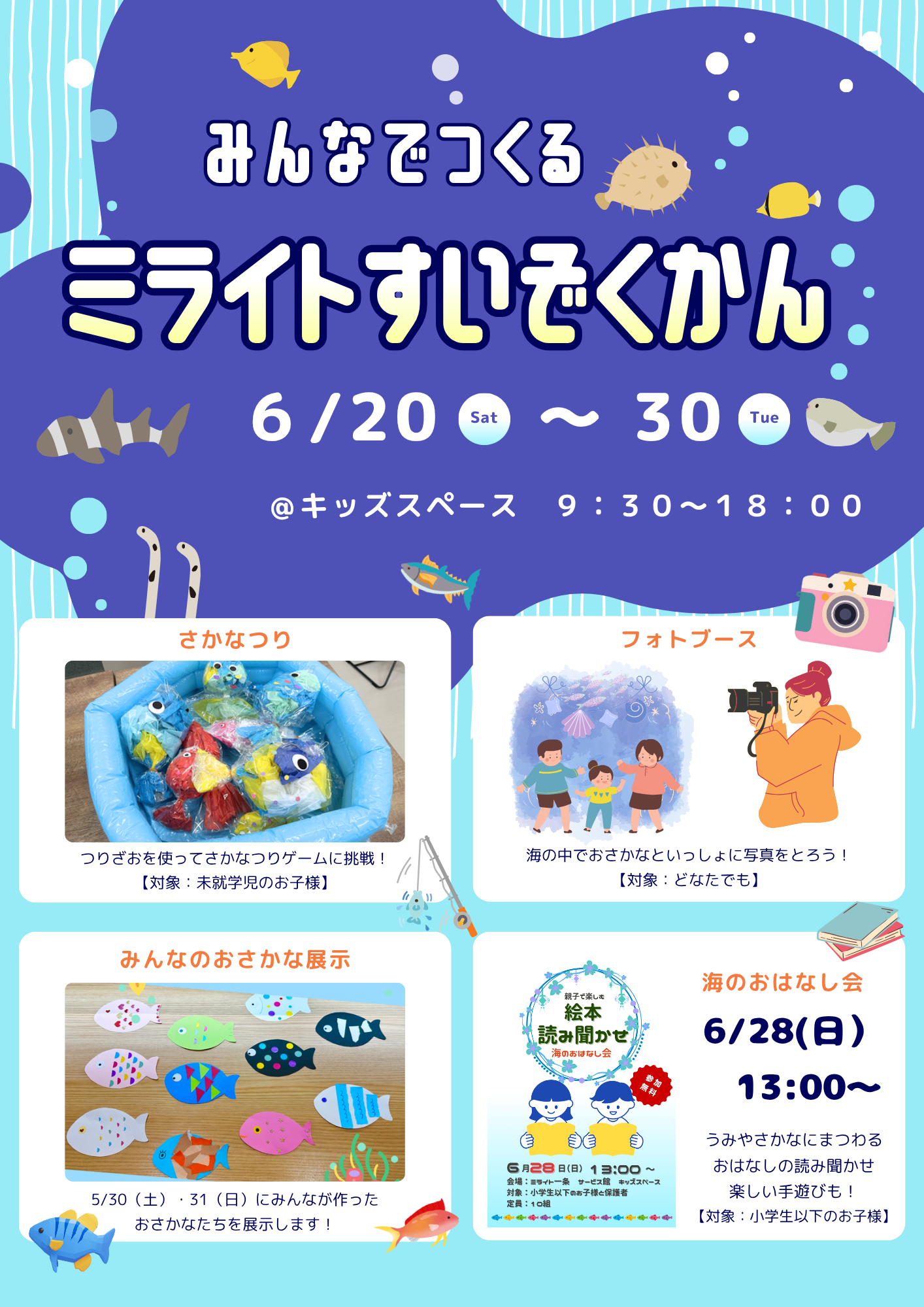みんなでつくるミライトすいぞくかん